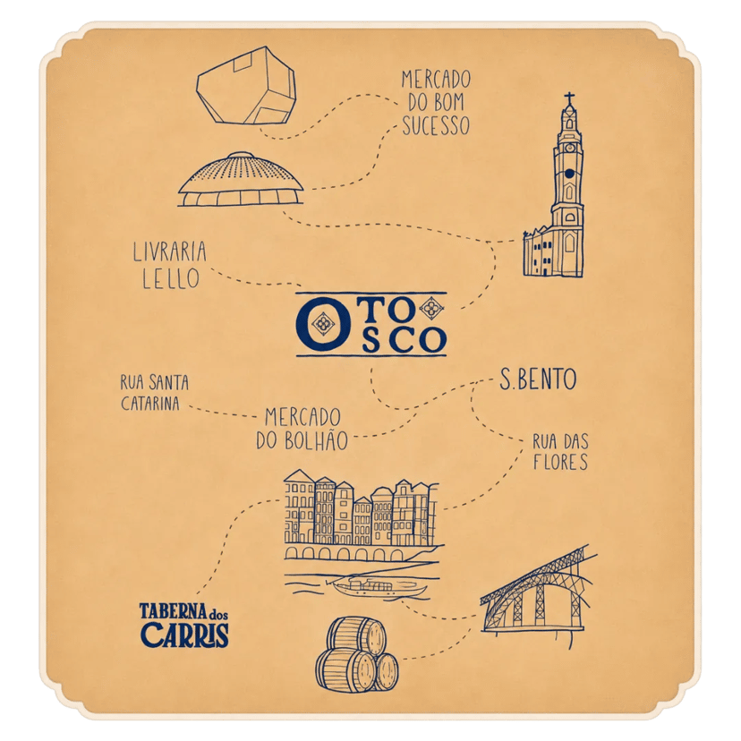 O Tosco, Porto