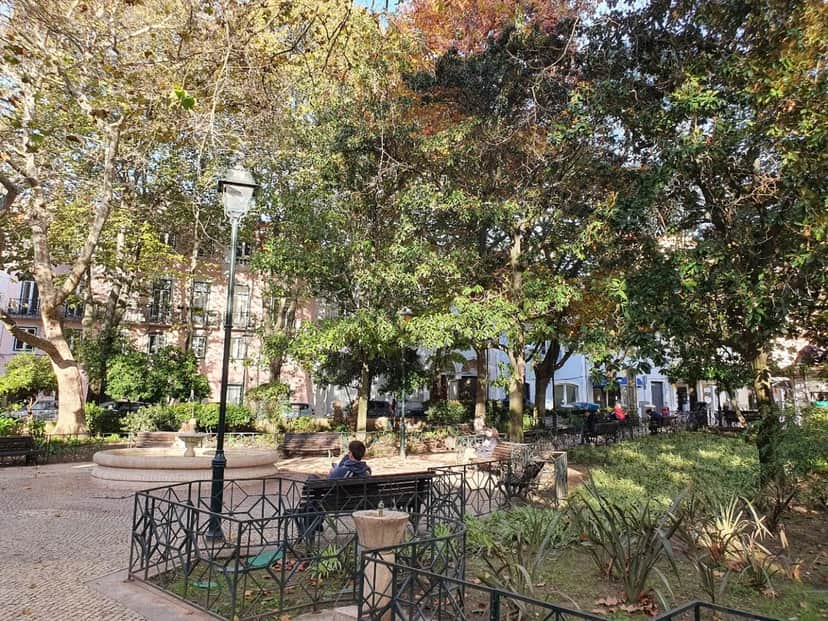 Jardim Fialho de Almeida, 里斯本