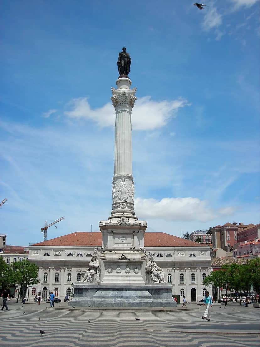 Column of Pedro IV, Lissabon