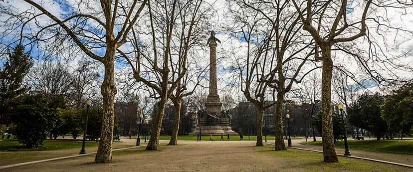Jardim da Praça de Mouzinho de Albuquerque, Porto