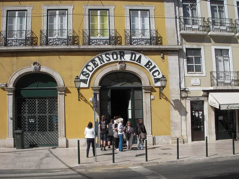 Elevador da Bica, Lissabon