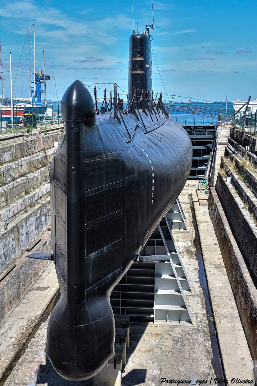 Submarino Barracuda, Lisbonne