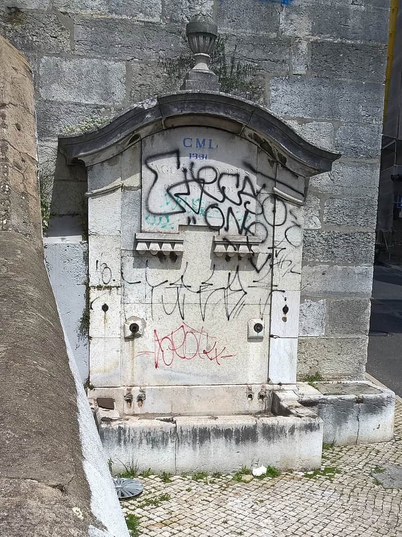 Chafariz do Alto do Carvalhão, Lissabon
