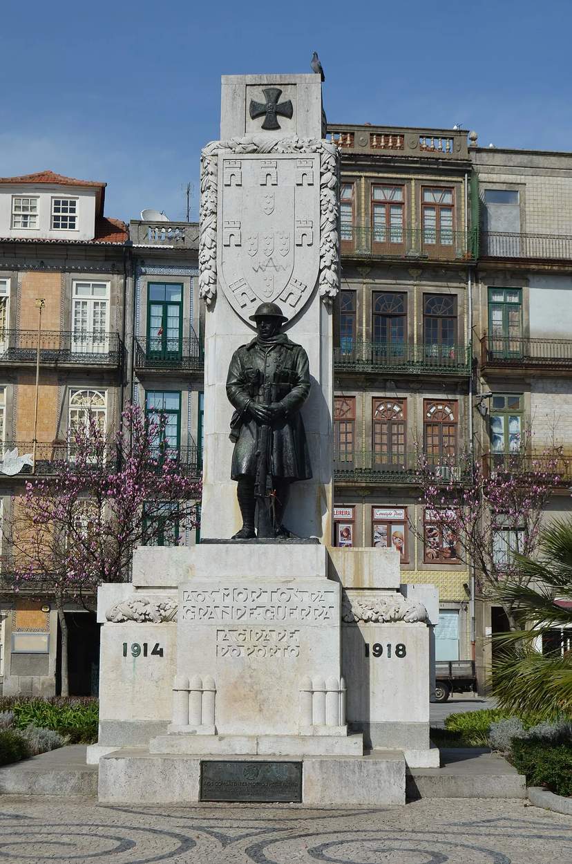 Monumento aos Mortos da Grande Guerra, Oporto