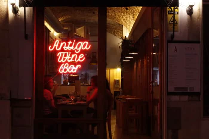 Antiga Wine Bar, Lissabon