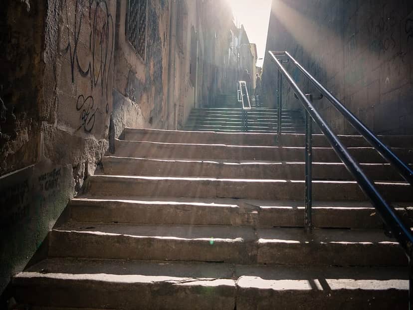 Muralhas Fernandinas (Troço das Escadas do Caminho Novo), Porto
