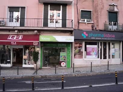 Valores compra e venda de ouro, Lisboa