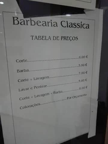 Barbearia Clássica, Porto