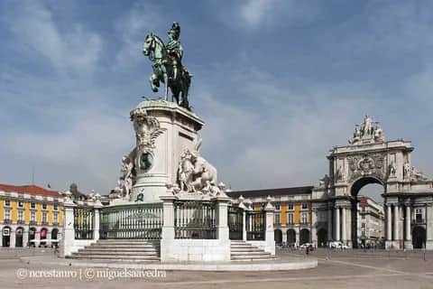 Dom José I, Lissabon