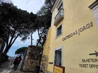 Bilheteira do Castelo de São Jorge, Lissabon