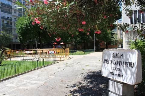 Jardim Amélia Carvalheira, 里斯本