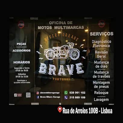 brave bikers garage, Lissabon