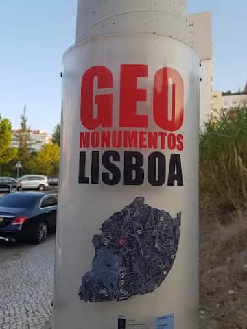Geomonumento da Rua Virgílio Correia, Lissabon