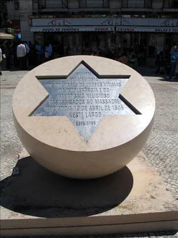 Homenagem às Vítimas do Massacre dos Judeus em Lisboa (19 de Abril de 2008), 里斯本