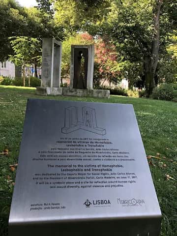Monumento de homenagem às vítimas de homofobia, 里斯本